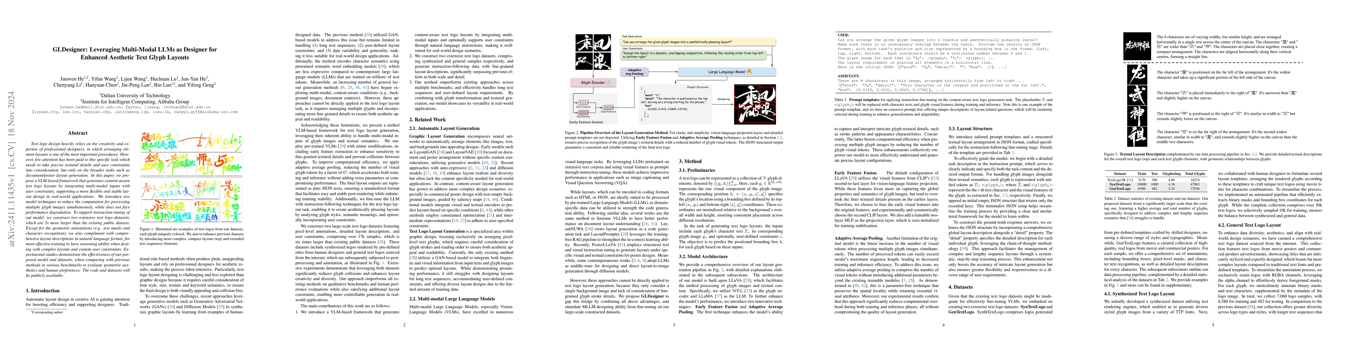Thumbnail for GLDesigner: Leveraging Multi-Modal LLMs as Designer for Enhanced
  Aesthetic Text Glyph Layouts