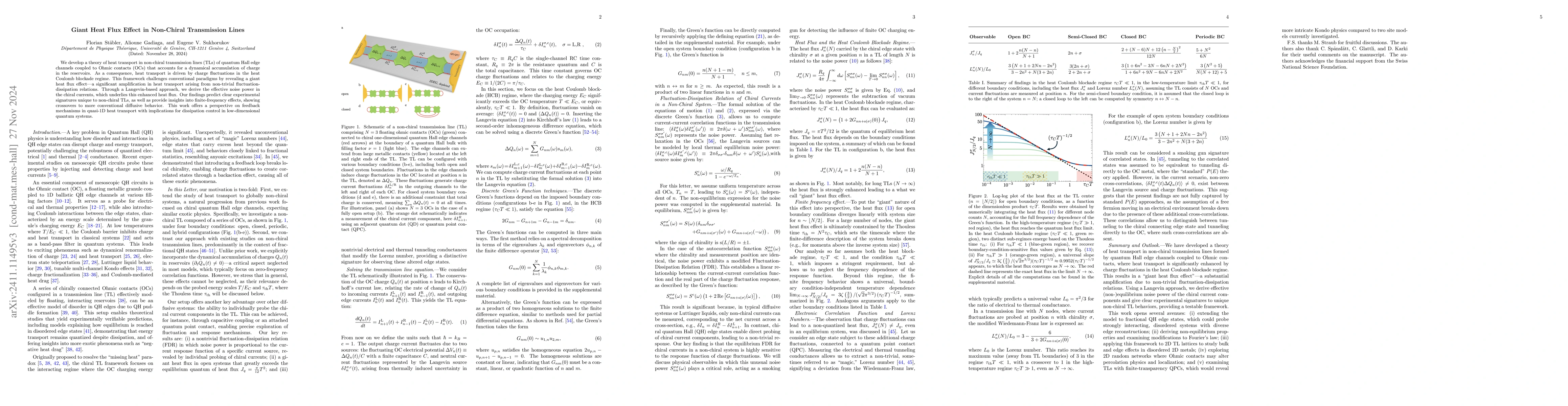 Thumbnail for Giant Heat Flux Effect in Non-Chiral Transmission Lines