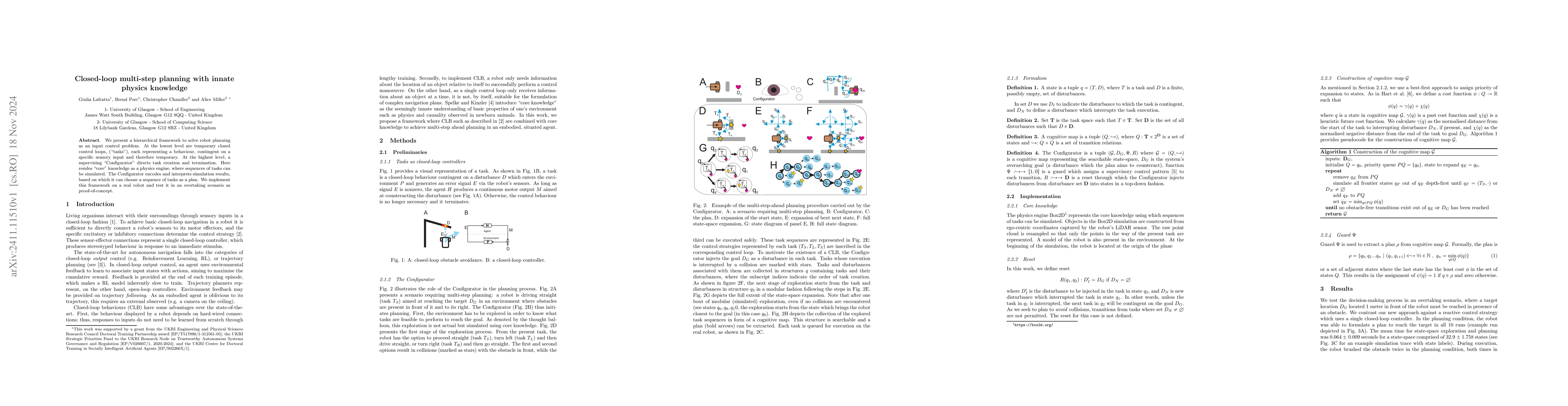 Thumbnail for Closed-loop multi-step planning with innate physics knowledge