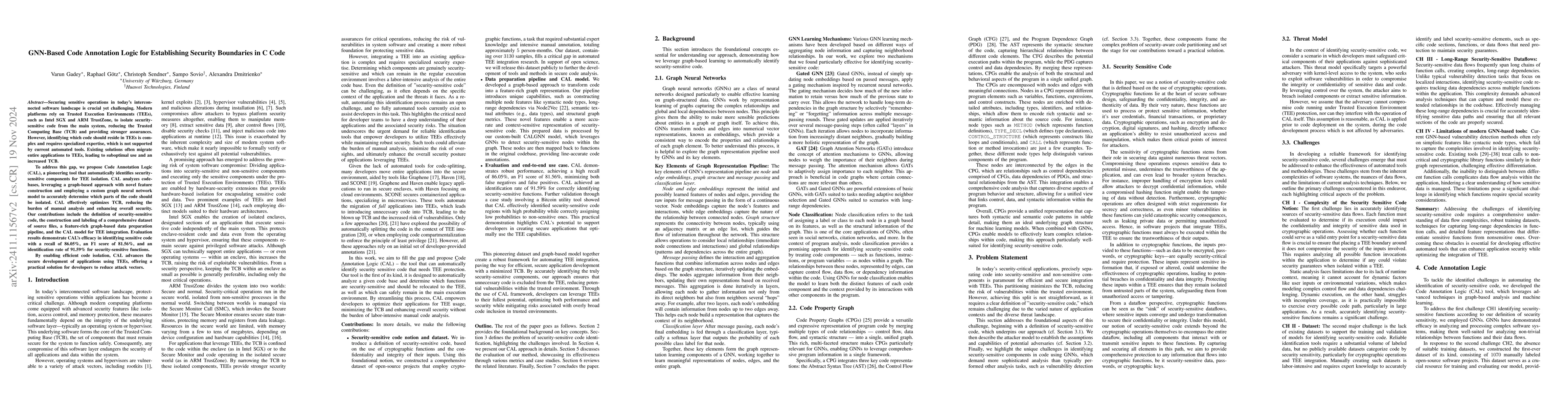 Thumbnail for GNN-Based Code Annotation Logic for Establishing Security Boundaries in
  C Code