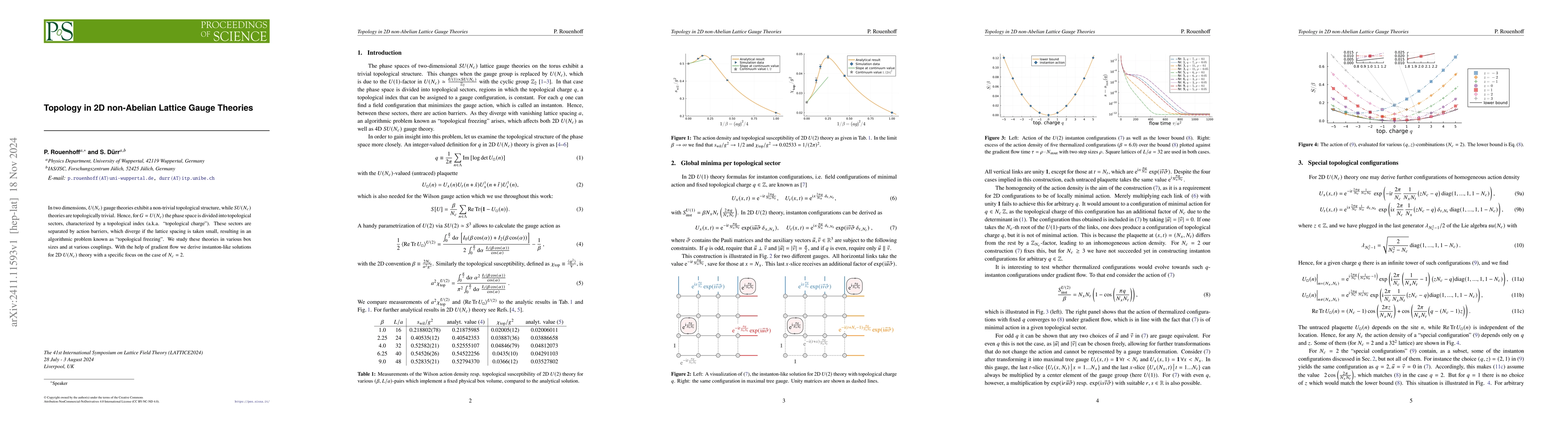 Thumbnail for Topology in 2D non-Abelian Lattice Gauge Theories