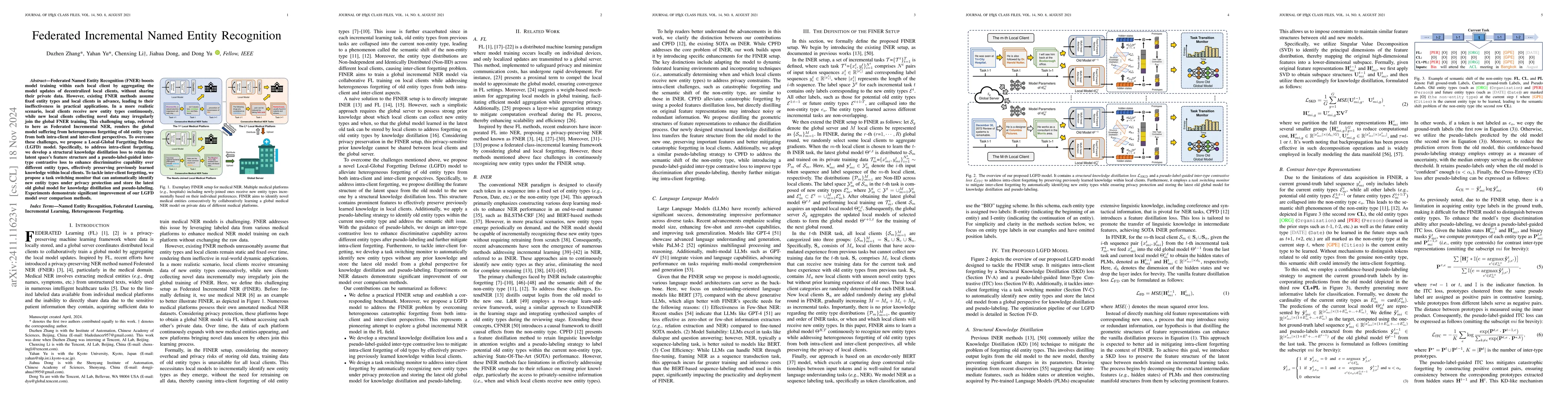 Thumbnail for Federated Incremental Named Entity Recognition