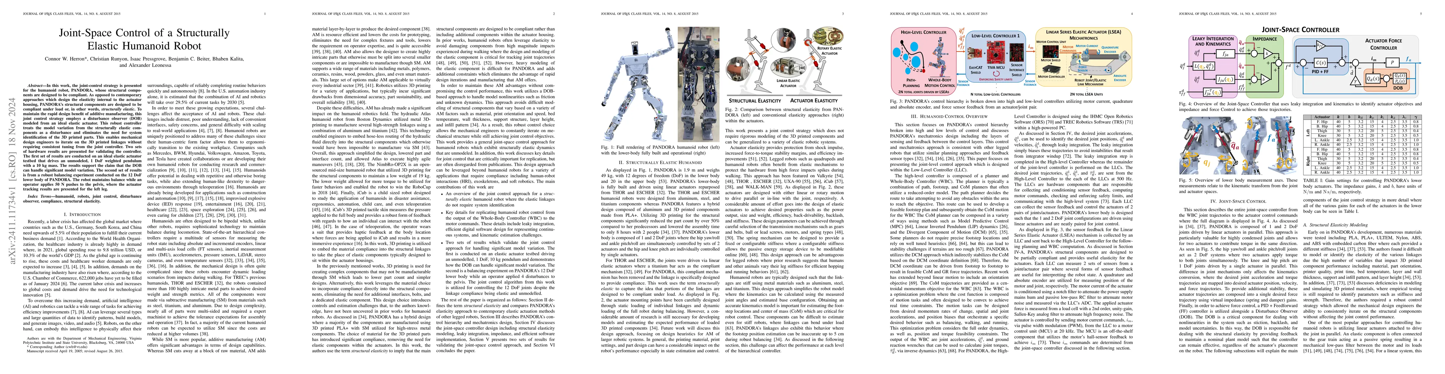 Thumbnail for Joint-Space Control of a Structurally Elastic Humanoid Robot