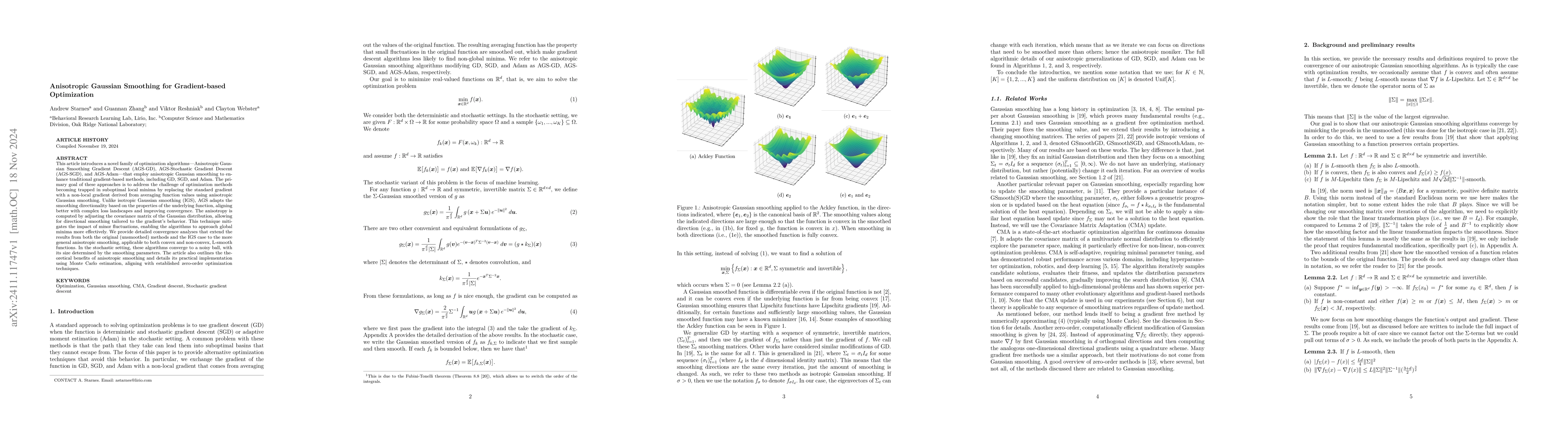 Thumbnail for Anisotropic Gaussian Smoothing for Gradient-based Optimization
