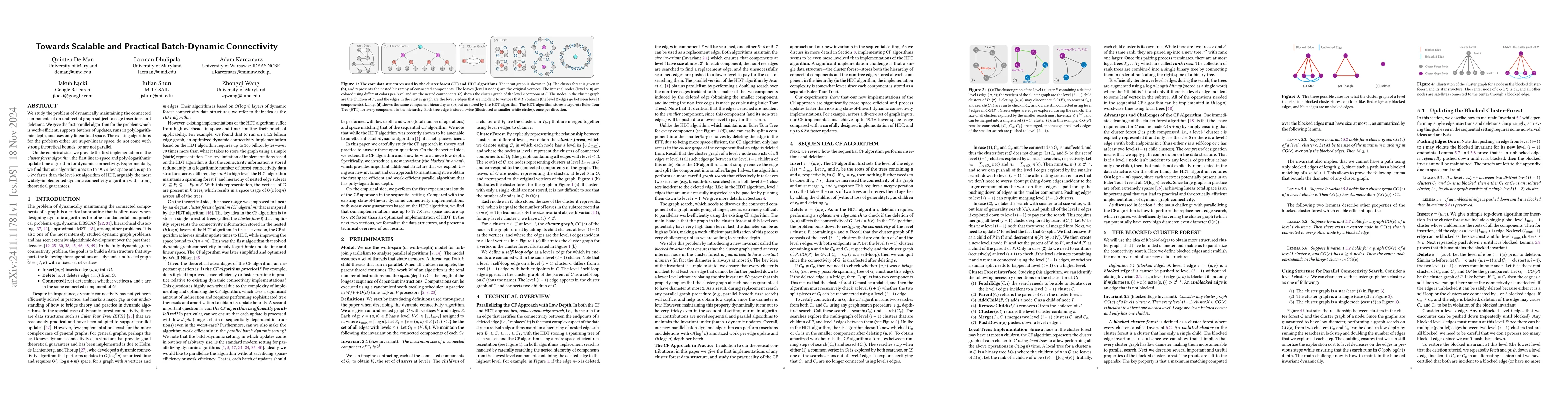Thumbnail for Towards Scalable and Practical Batch-Dynamic Connectivity