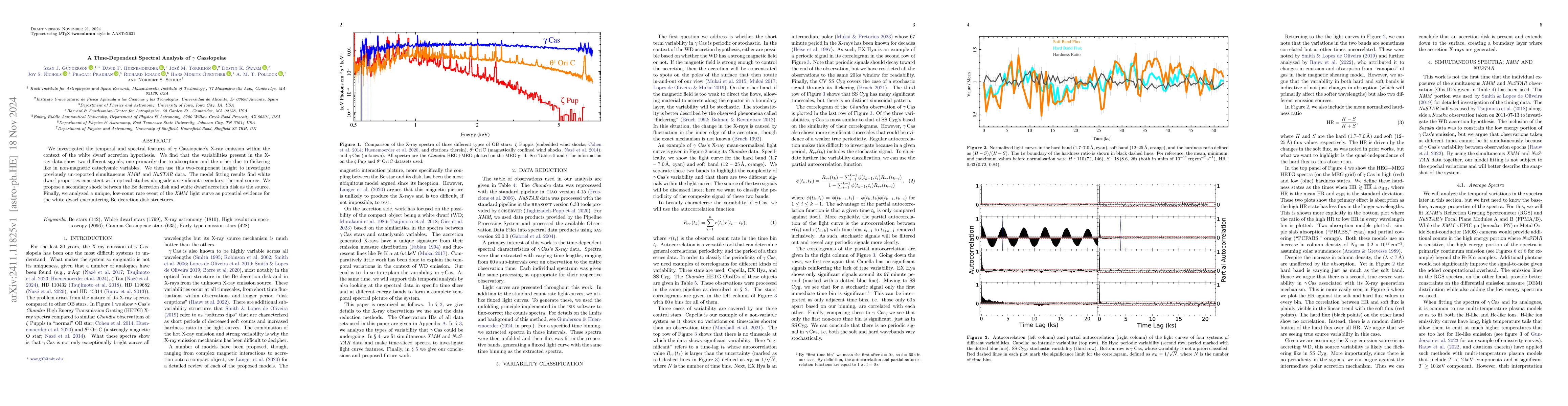 Thumbnail for A Time-Dependent Spectral Analysis of $γ$ Cassiopeiae