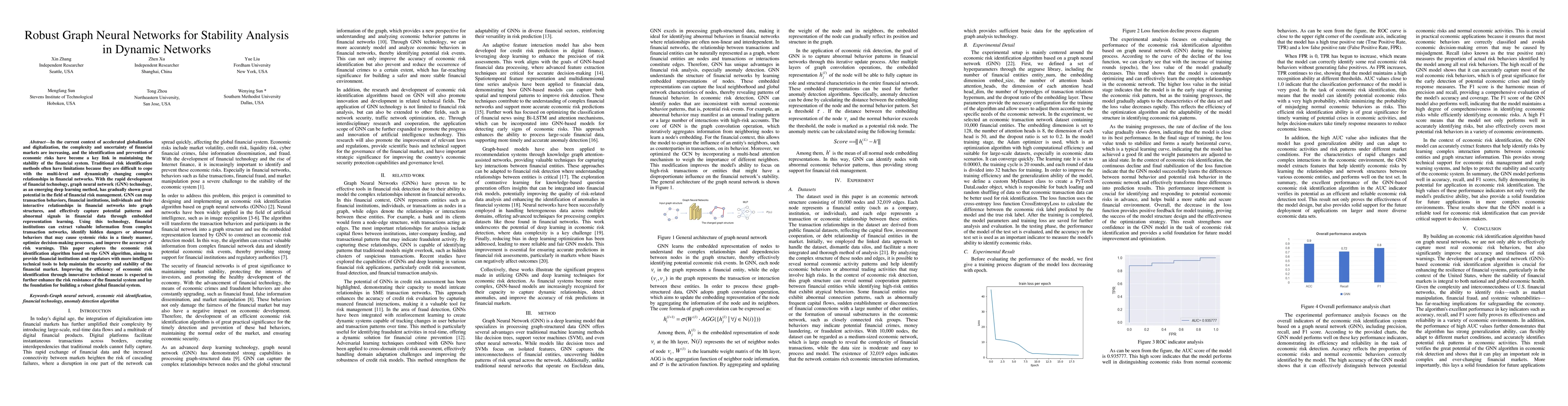 Thumbnail for Robust Graph Neural Networks for Stability Analysis in Dynamic Networks