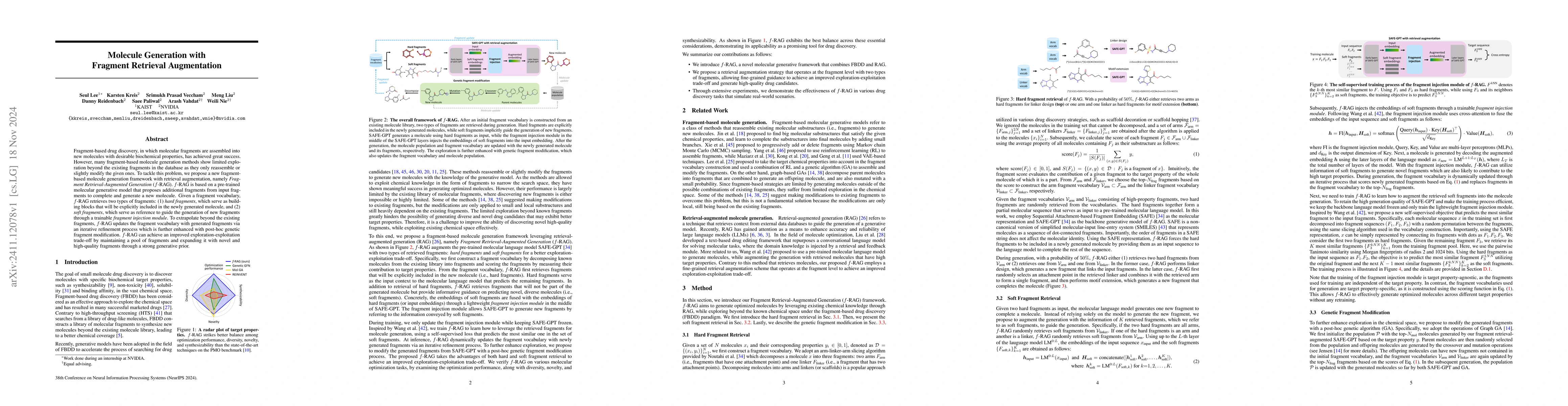 Thumbnail for Molecule Generation with Fragment Retrieval Augmentation
