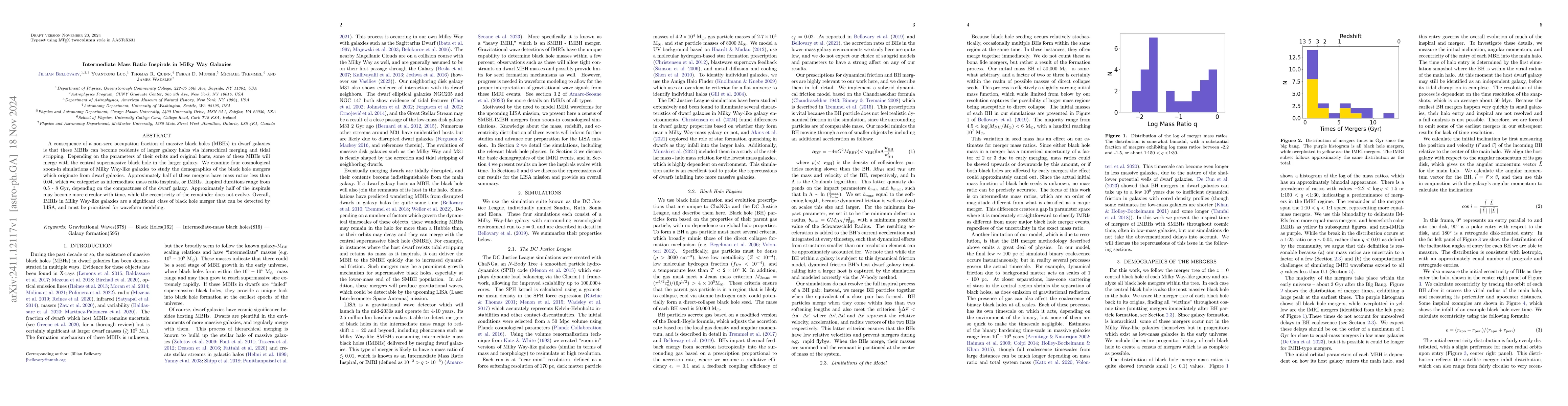 Thumbnail for Intermediate Mass Ratio Inspirals in Milky Way Galaxies