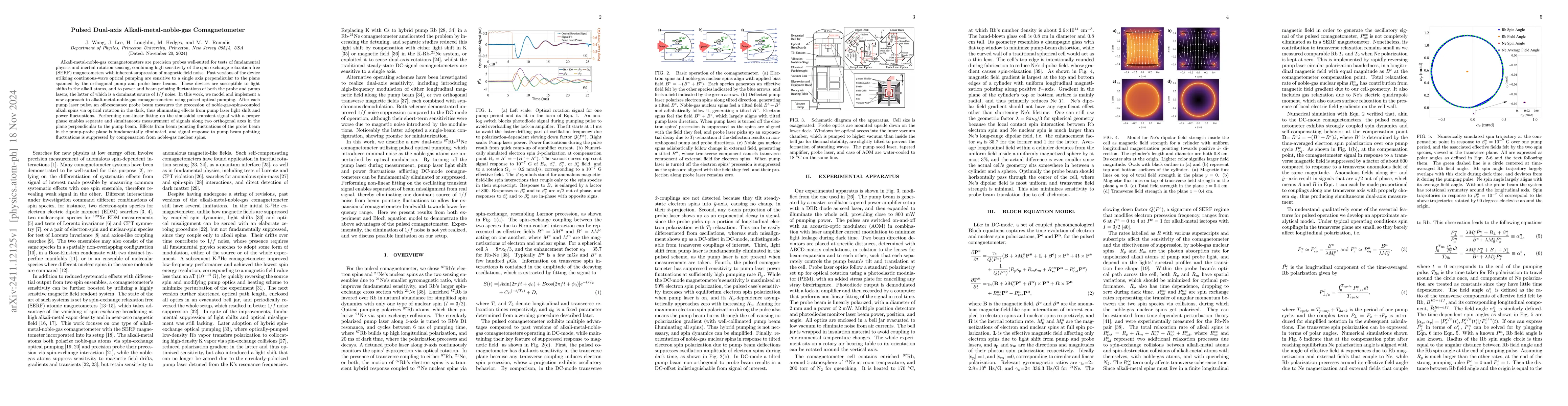 Thumbnail for Pulsed Dual-axis Alkali-metal-noble-gas Comagnetometer