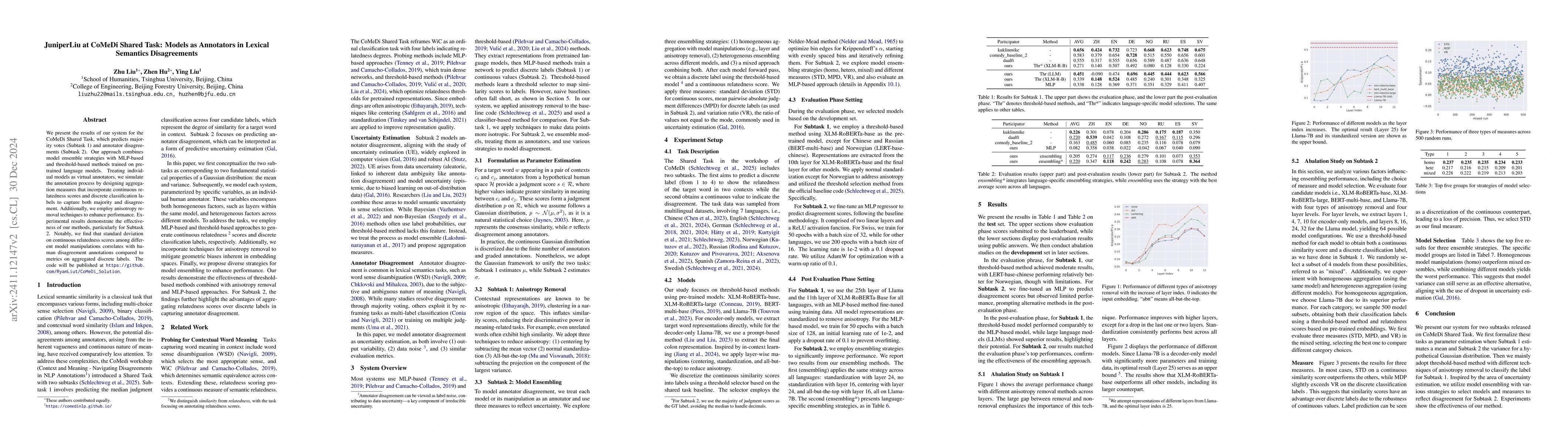 Thumbnail for CoMeDi Shared Task: Models as Annotators in Lexical Semantics
  Disagreements