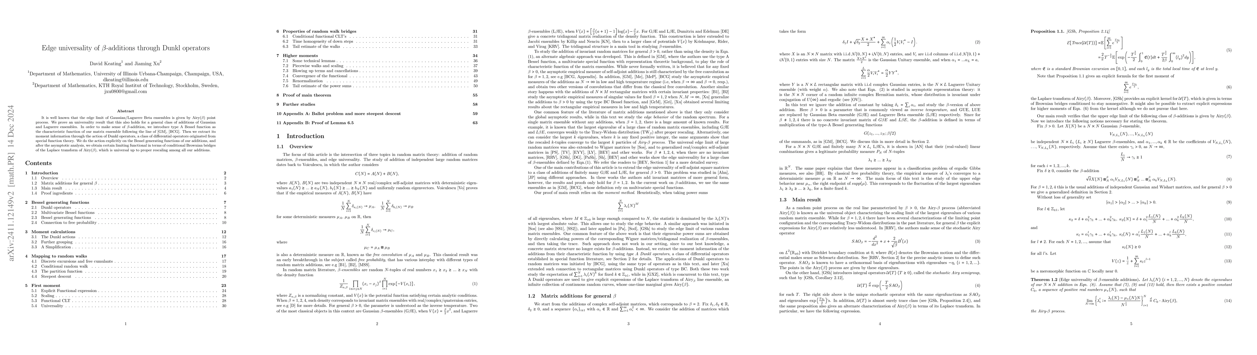 Thumbnail for Edge universality of $β$-additions through Dunkl operators