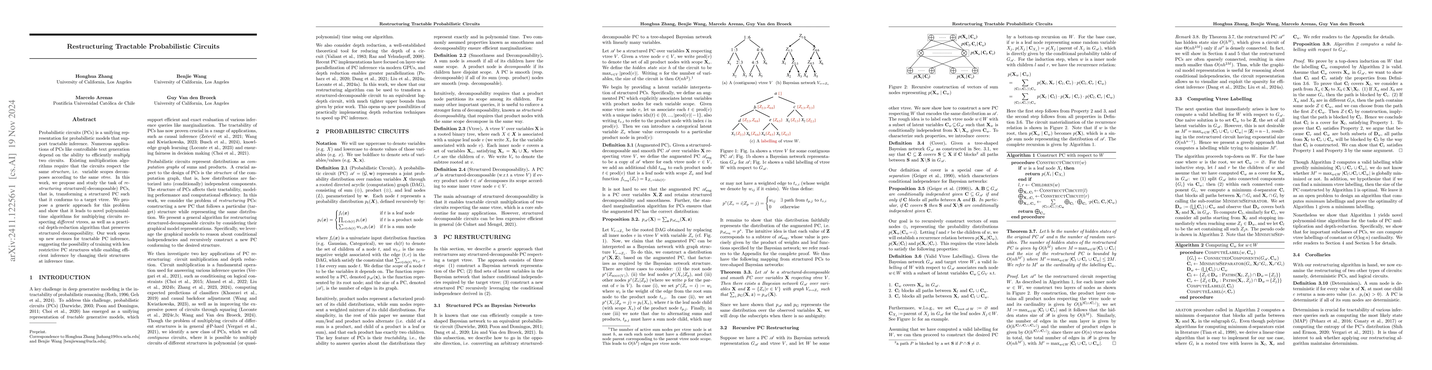 Thumbnail for Restructuring Tractable Probabilistic Circuits