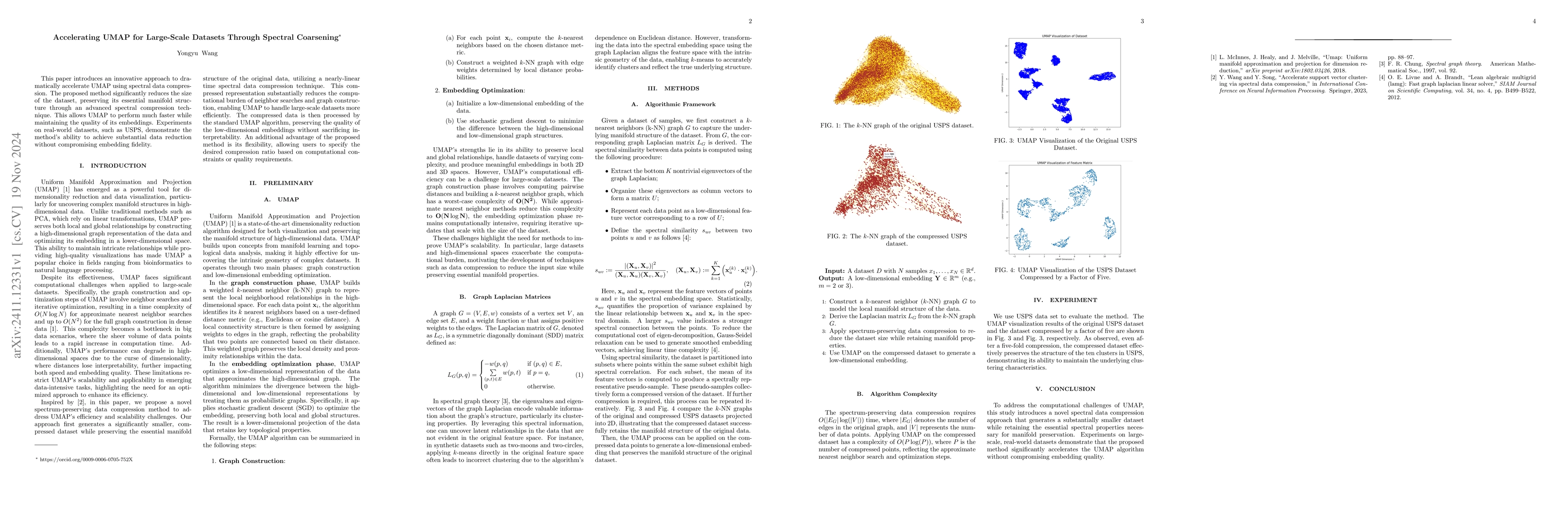 Thumbnail for Accelerating UMAP for Large-Scale Datasets Through Spectral Coarsening