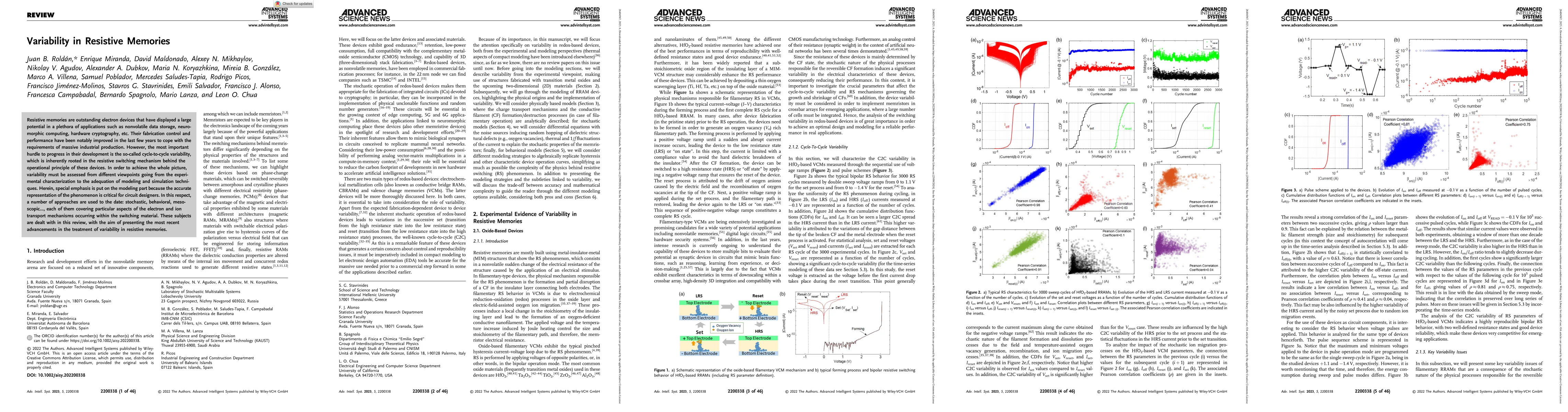 Thumbnail for Variability in Resistive Memories