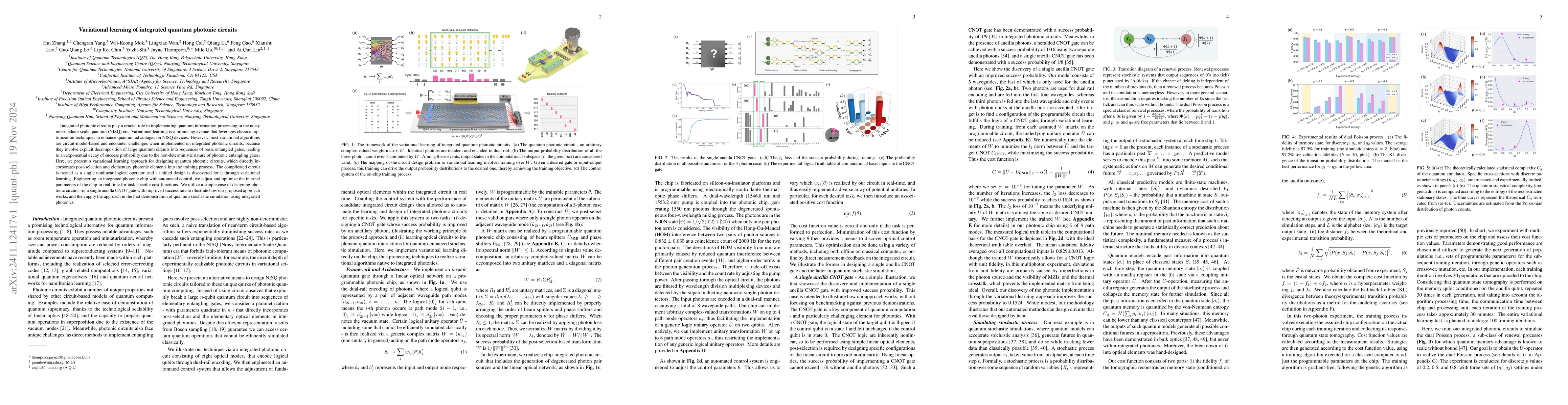 Thumbnail for Variational learning of integrated quantum photonic circuits