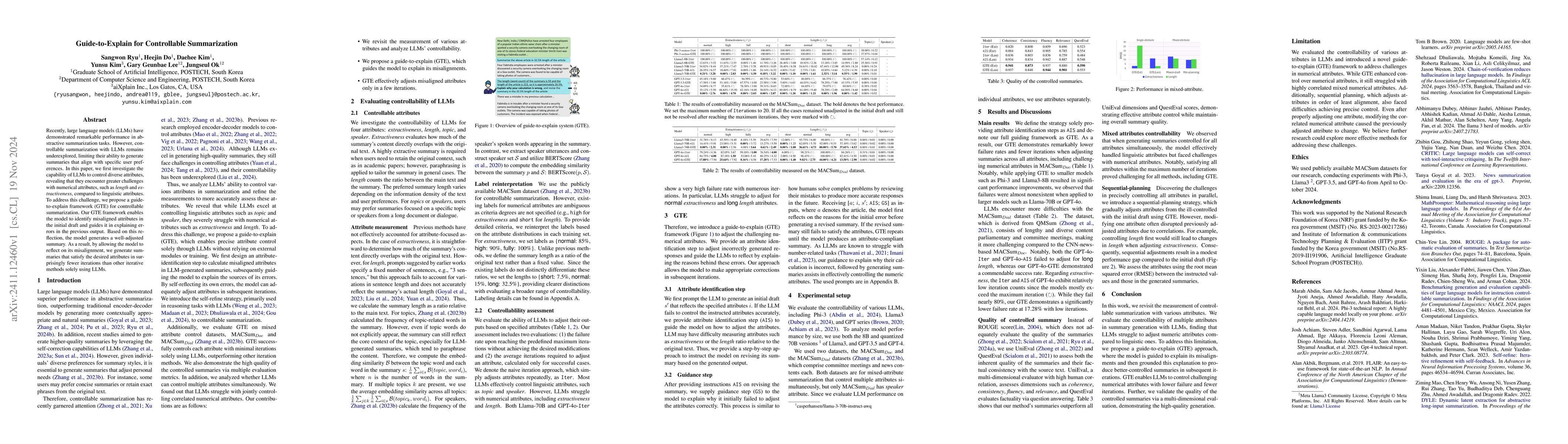 Thumbnail for Guide-to-Explain for Controllable Summarization