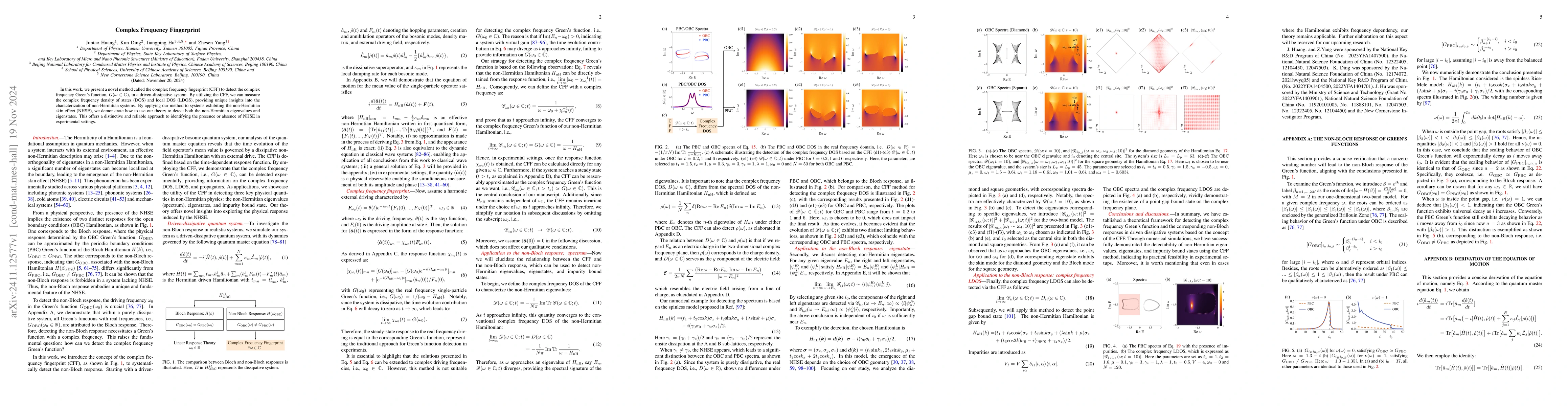 Thumbnail for Complex Frequency Fingerprint