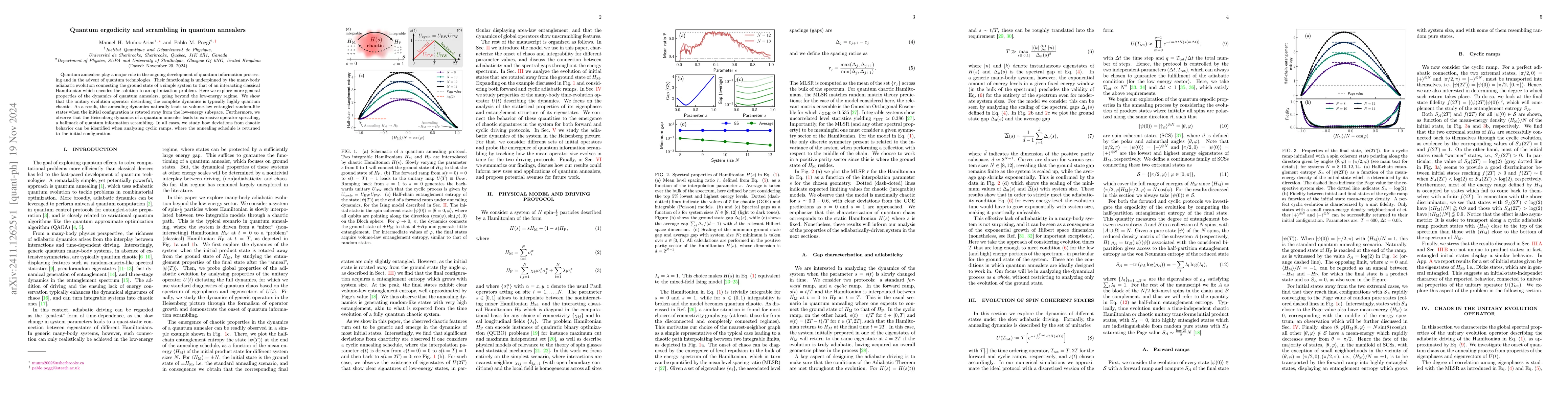 Thumbnail for Quantum ergodicity and scrambling in quantum annealers