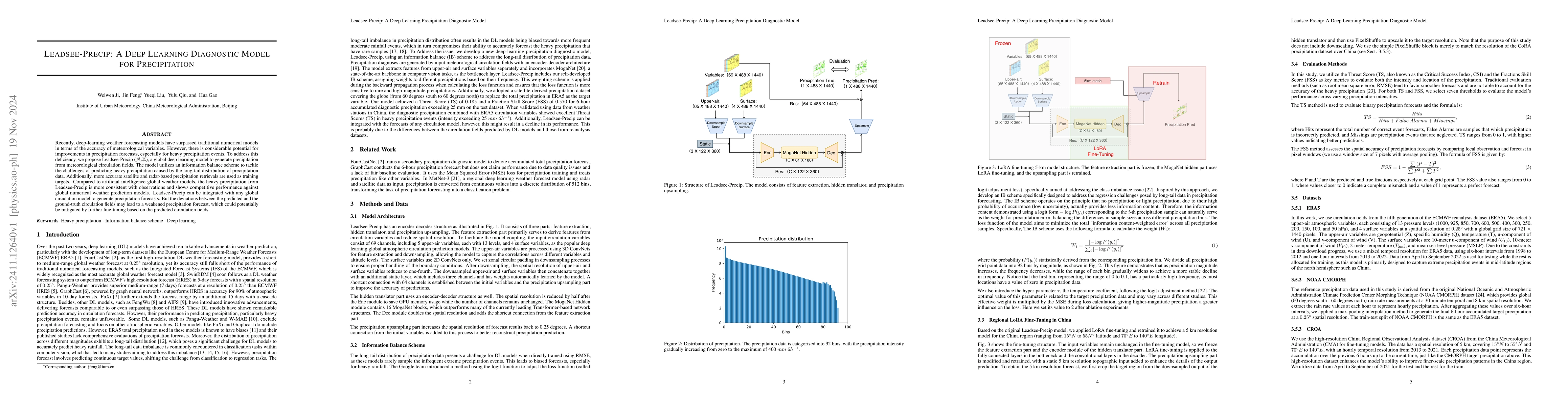 Thumbnail for Leadsee-Precip: A Deep Learning Diagnostic Model for Precipitation