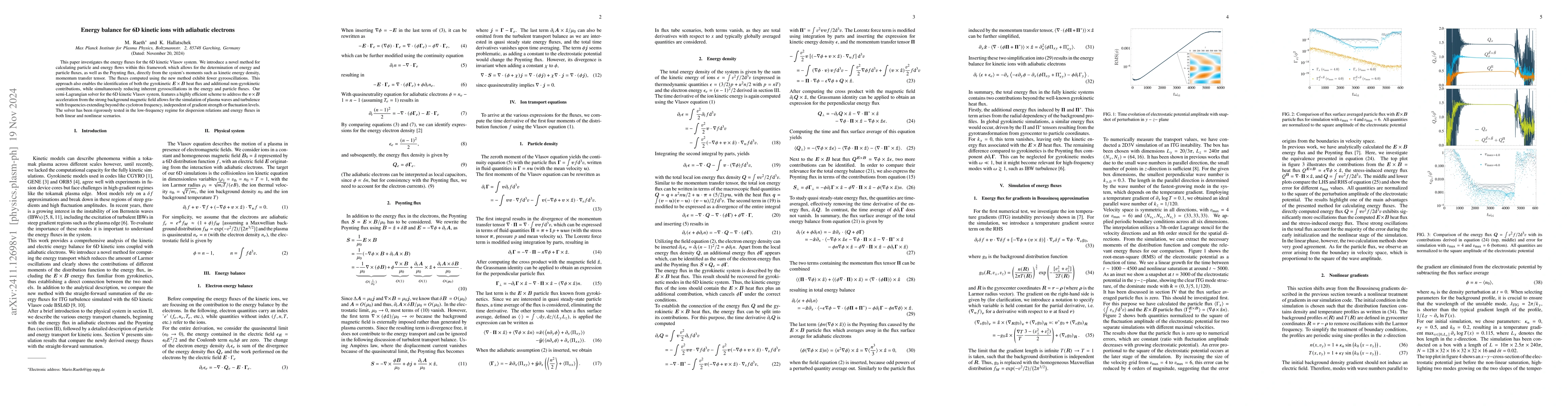 Thumbnail for Energy balance for 6D kinetic ions with adiabatic electrons