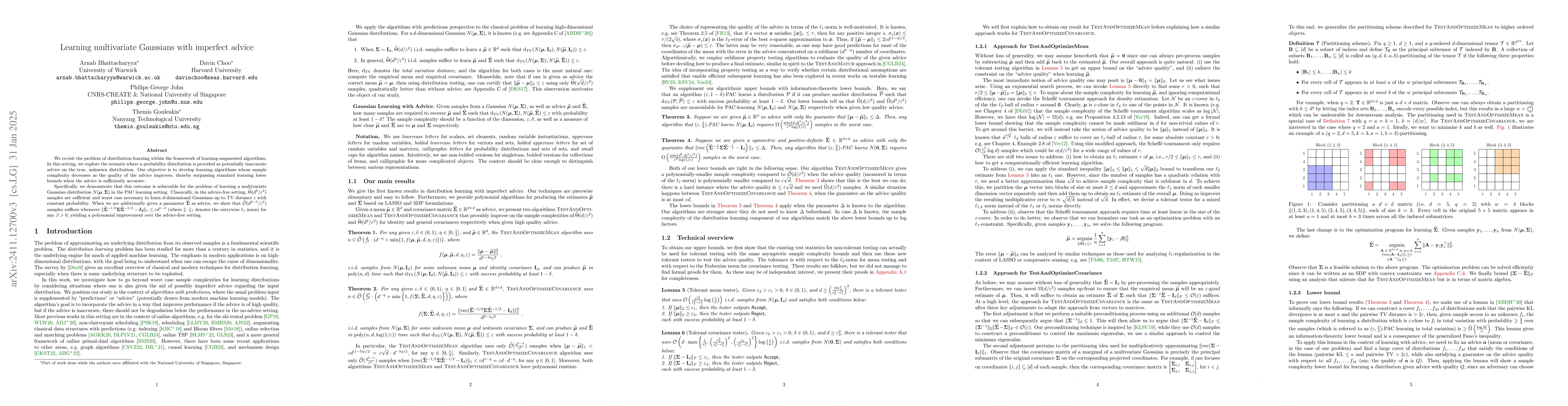 Thumbnail for Learning multivariate Gaussians with imperfect advice