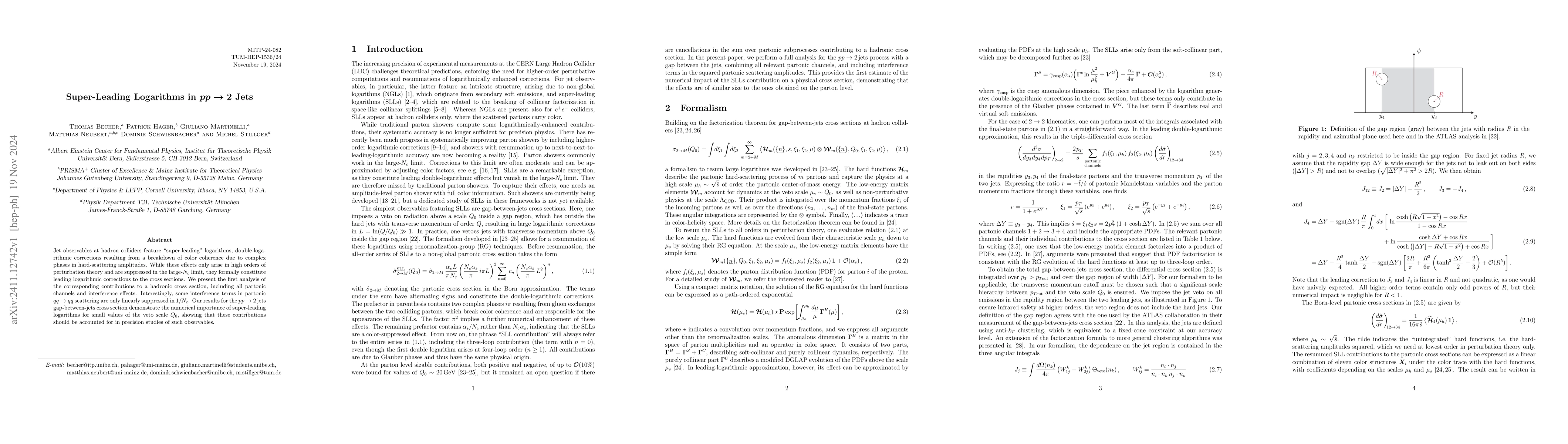 Thumbnail for Super-Leading Logarithms in $pp\to2$ Jets