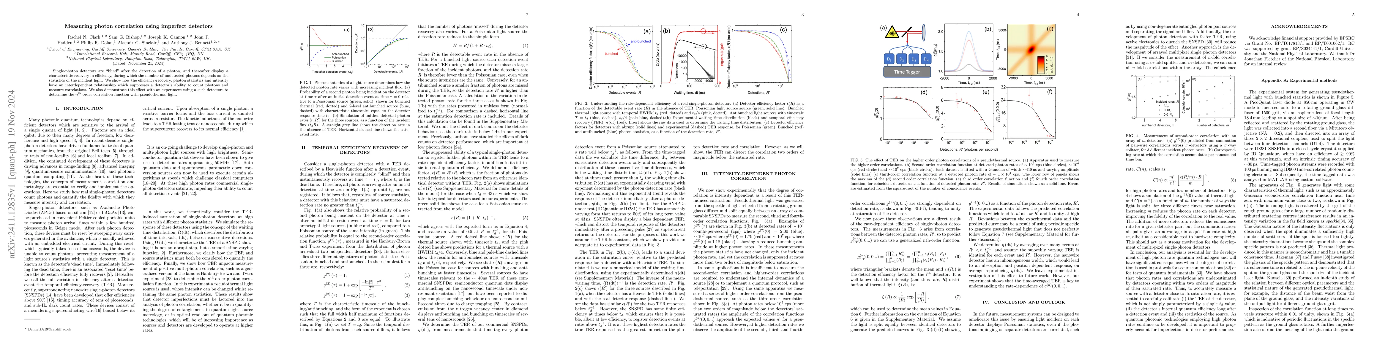 Thumbnail for Measuring photon correlation using imperfect detectors