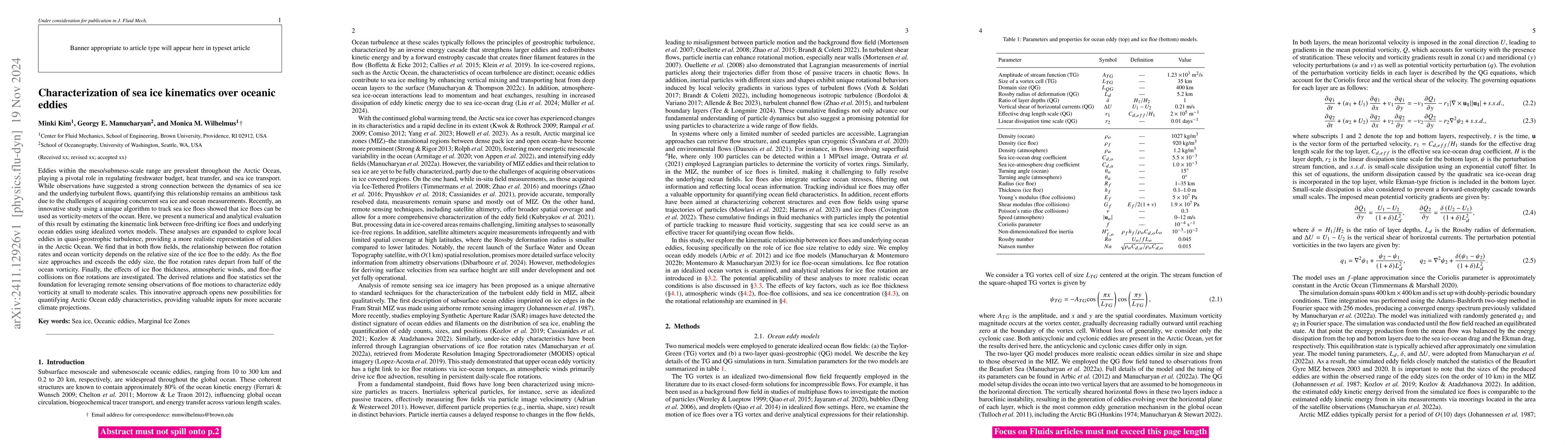 Thumbnail for Characterization of sea ice kinematics over oceanic eddies