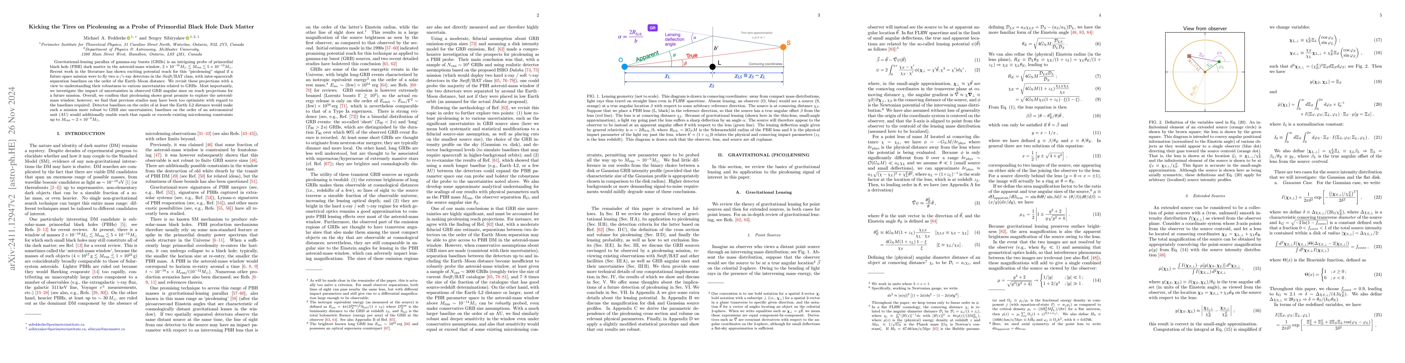 Thumbnail for Kicking the Tires on Picolensing as a Probe of Primordial Black Hole
  Dark Matter