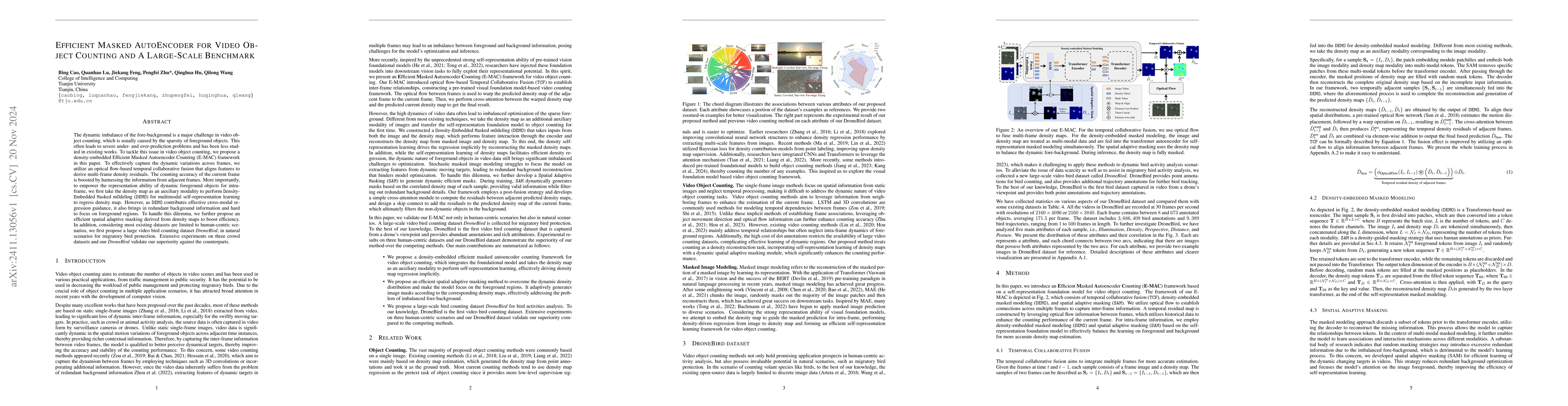 Thumbnail for Efficient Masked AutoEncoder for Video Object Counting and A Large-Scale
  Benchmark