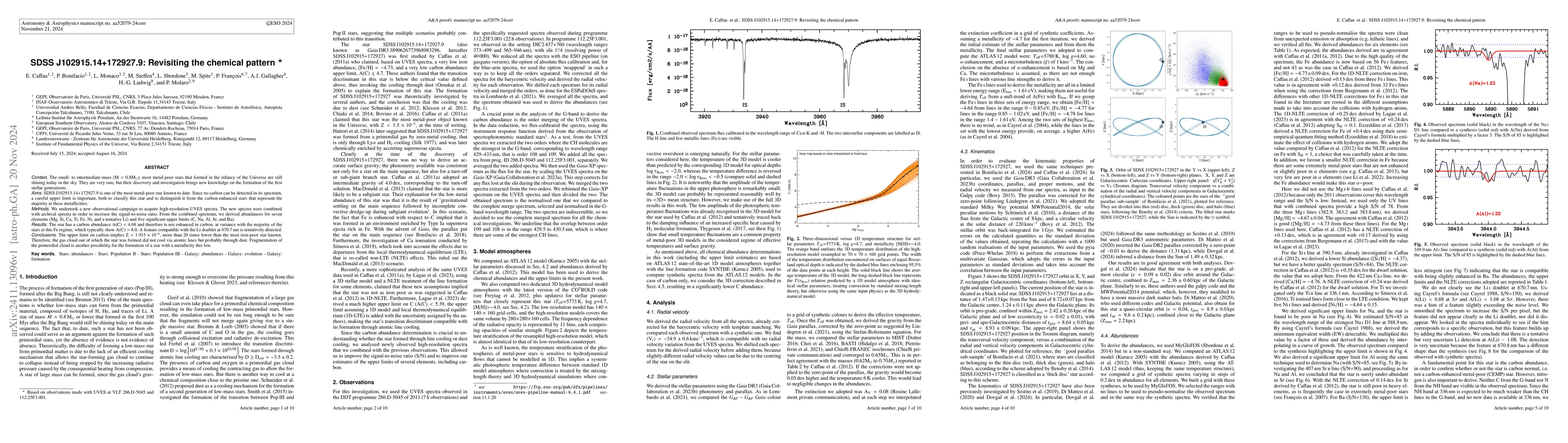 Thumbnail for SDSS J102915.14+172927.9: Revisiting the chemical pattern