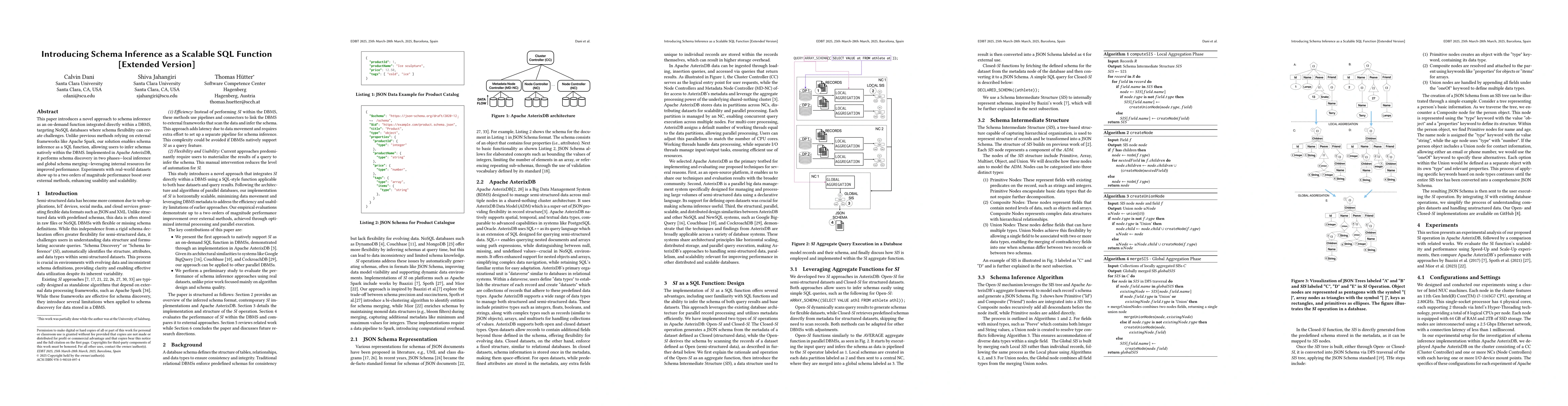 Thumbnail for Introducing Schema Inference as a Scalable SQL Function [Extended
  Version]