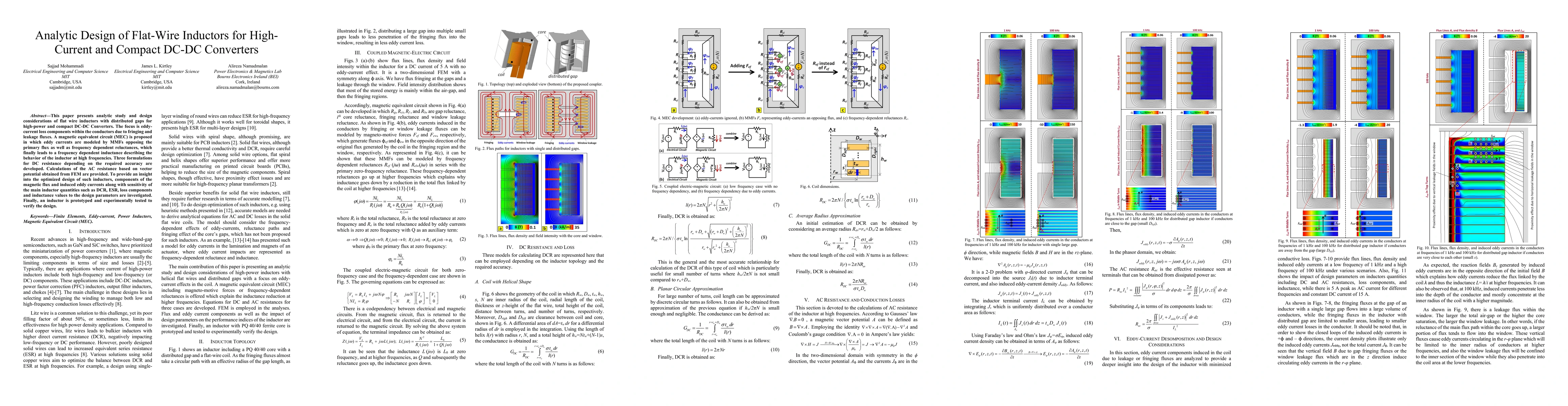 Thumbnail for Analytic Design of Flat-Wire Inductors for High-Current and Compact
  DC-DC Converters