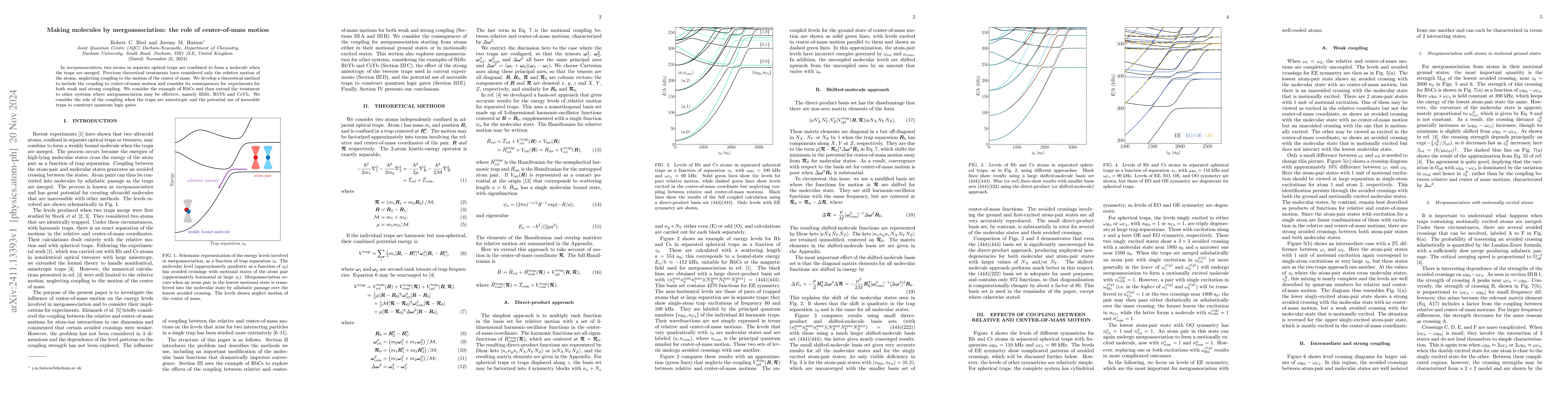 Thumbnail for Making molecules by mergoassociation: the role of center-of-mass motion
