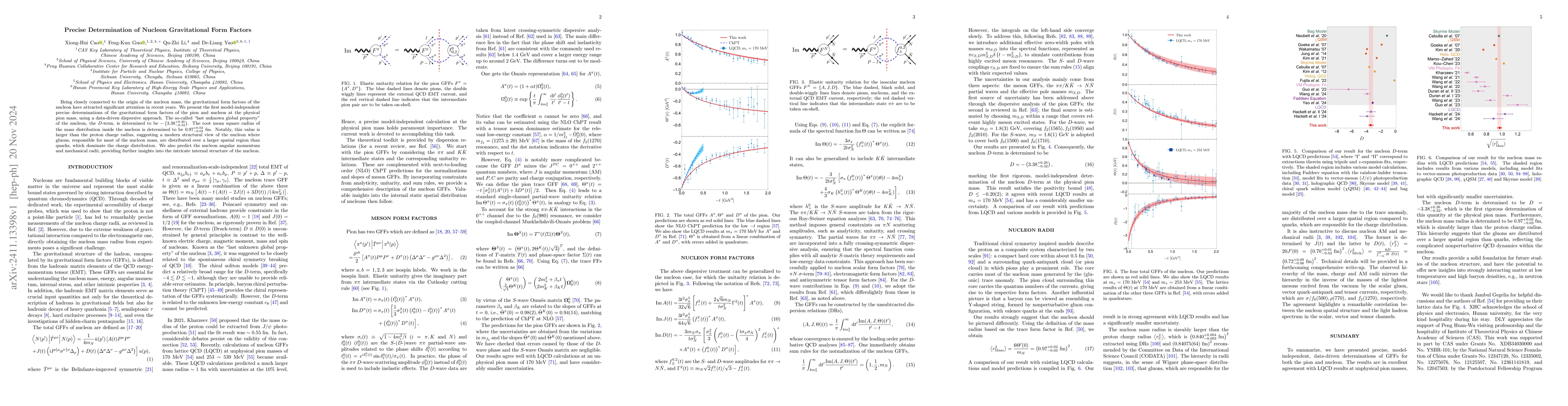 Thumbnail for Precise Determination of Nucleon Gravitational Form Factors