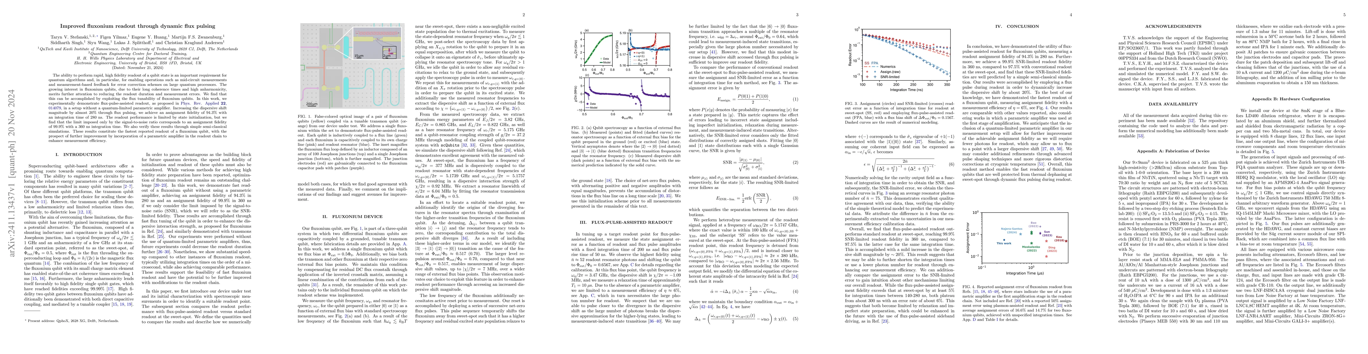 Thumbnail for Improved fluxonium readout through dynamic flux pulsing