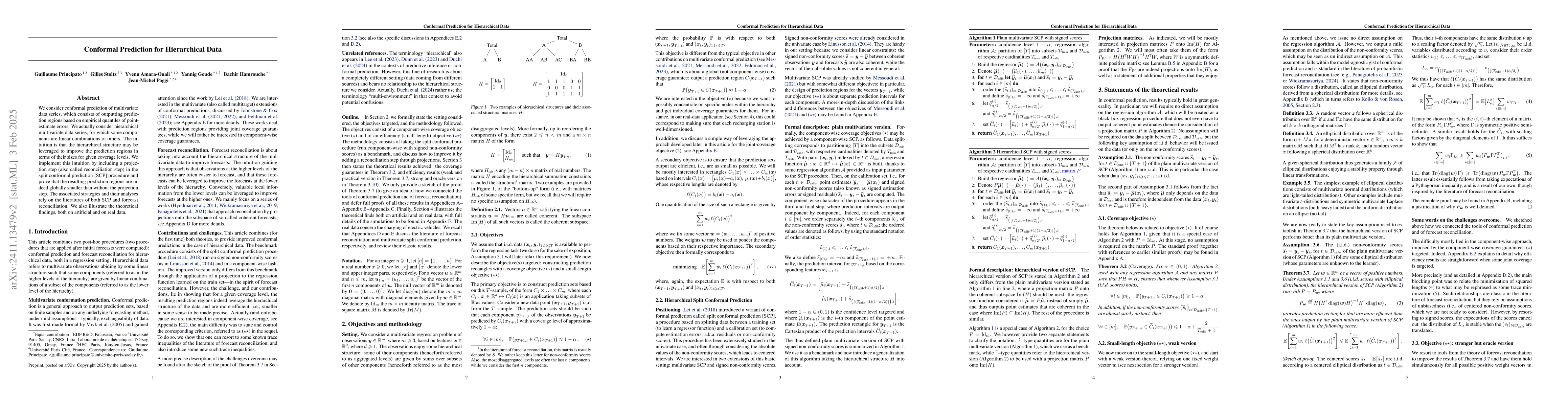 Thumbnail for Conformal Prediction for Hierarchical Data