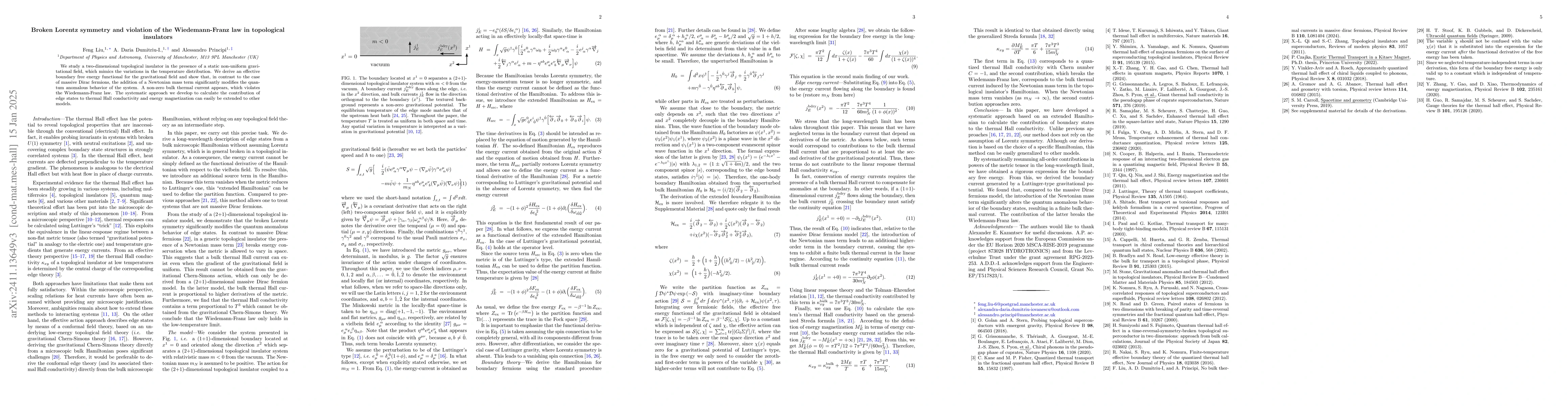 Thumbnail for Edge thermal current of the topological insulator