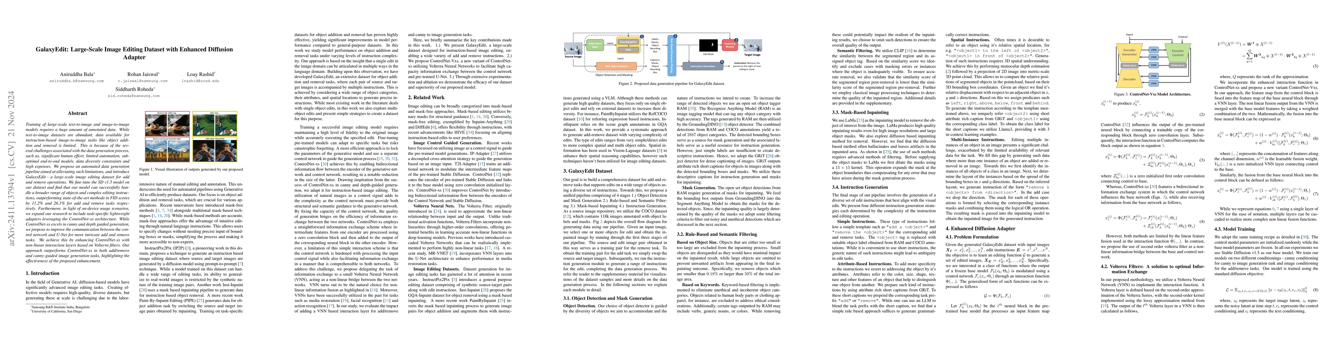 Thumbnail for GalaxyEdit: Large-Scale Image Editing Dataset with Enhanced Diffusion
  Adapter