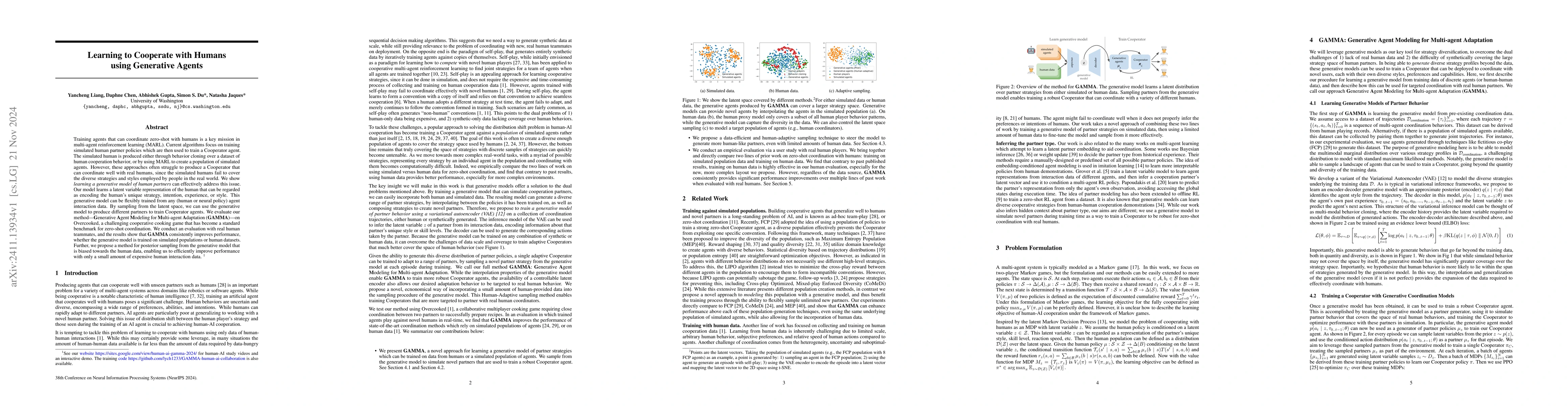 Thumbnail for Learning to Cooperate with Humans using Generative Agents
