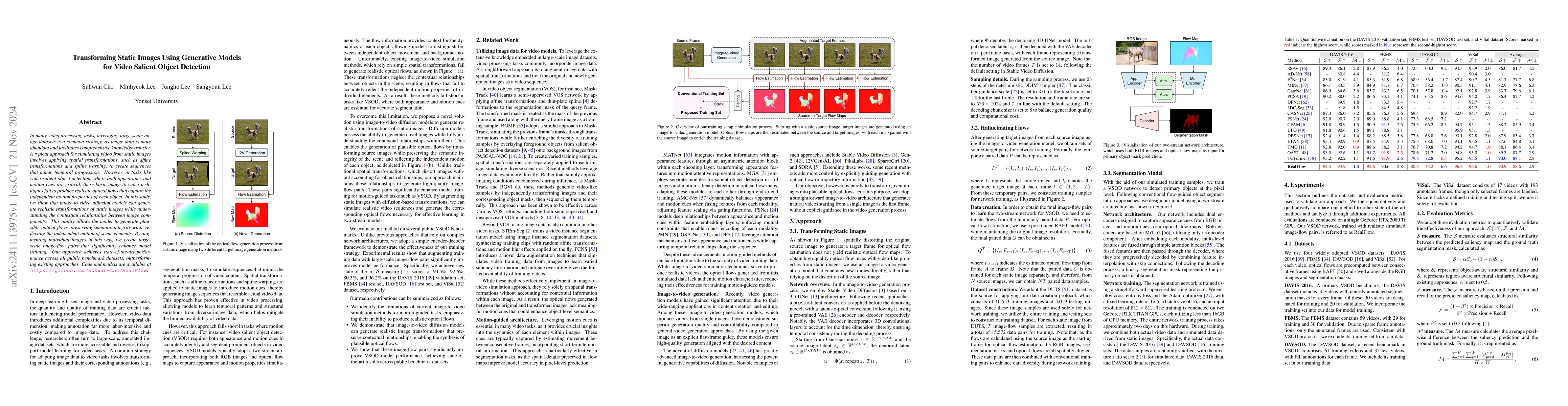 Thumbnail for Transforming Static Images Using Generative Models for Video Salient
  Object Detection