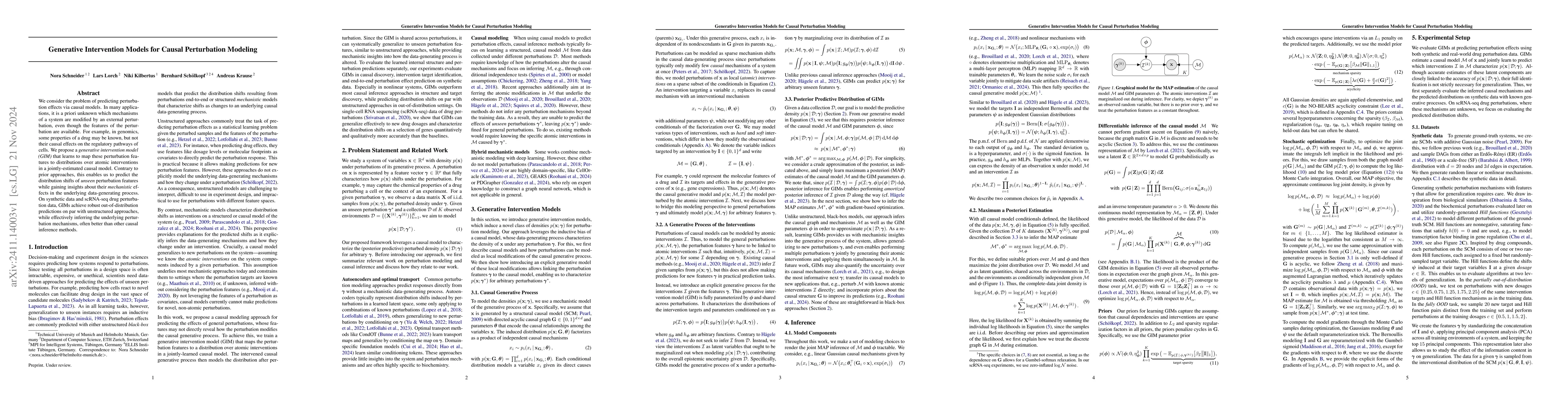 Thumbnail for Generative Intervention Models for Causal Perturbation Modeling