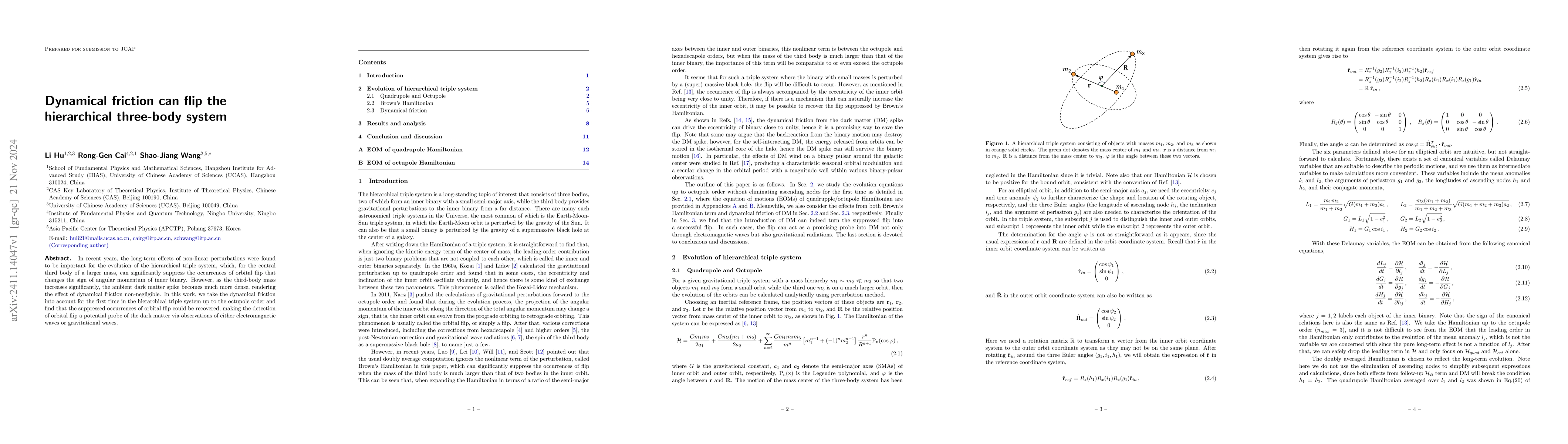 Thumbnail for Dynamical friction can flip the hierarchical three-body system