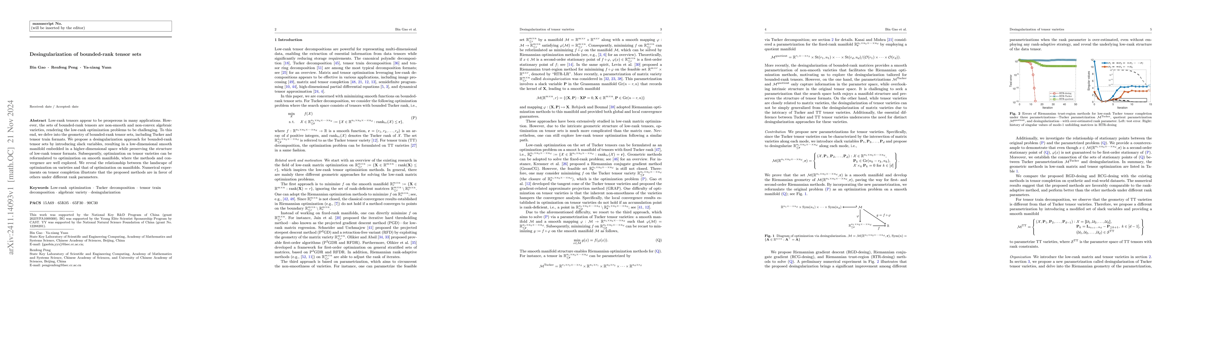 Thumbnail for Desingularization of bounded-rank tensor sets