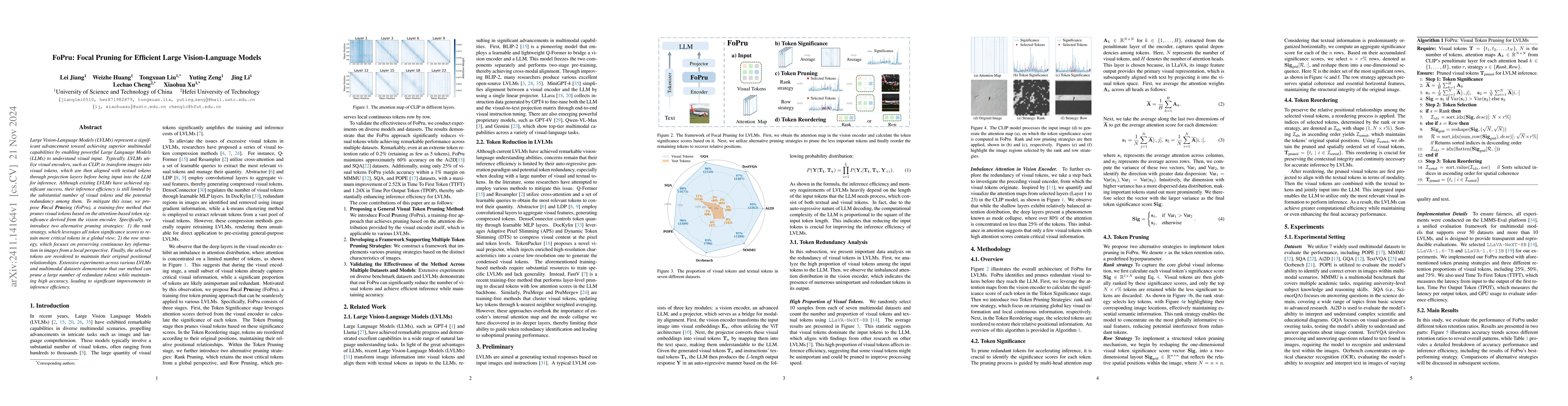 Thumbnail for FoPru: Focal Pruning for Efficient Large Vision-Language Models