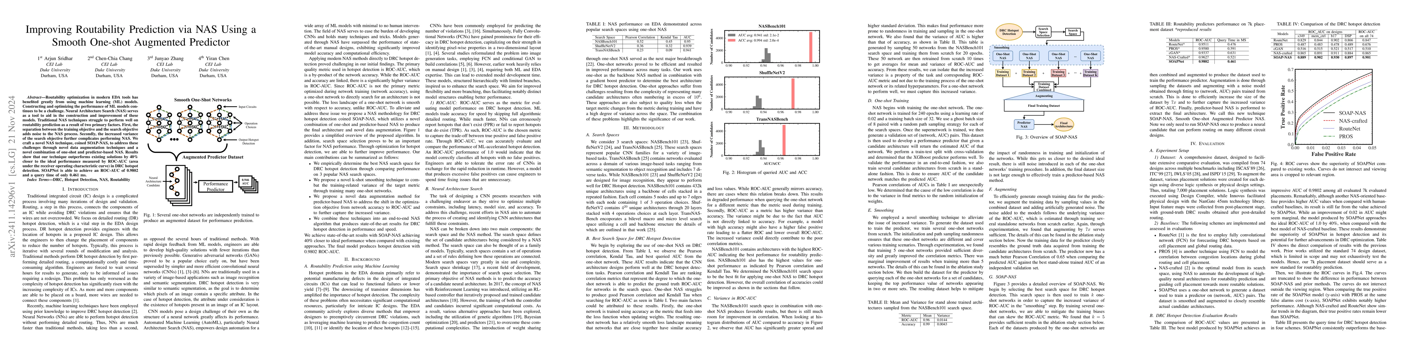 Thumbnail for Improving Routability Prediction via NAS Using a Smooth One-shot
  Augmented Predictor