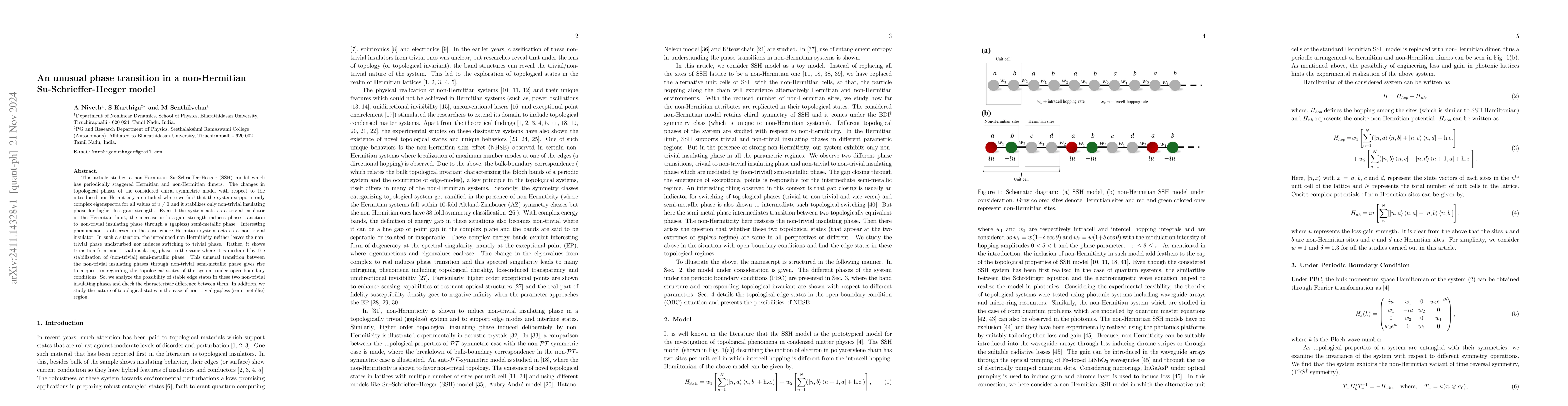 Thumbnail for An unusual phase transition in a non-Hermitian Su-Schrieffer-Heeger
  model