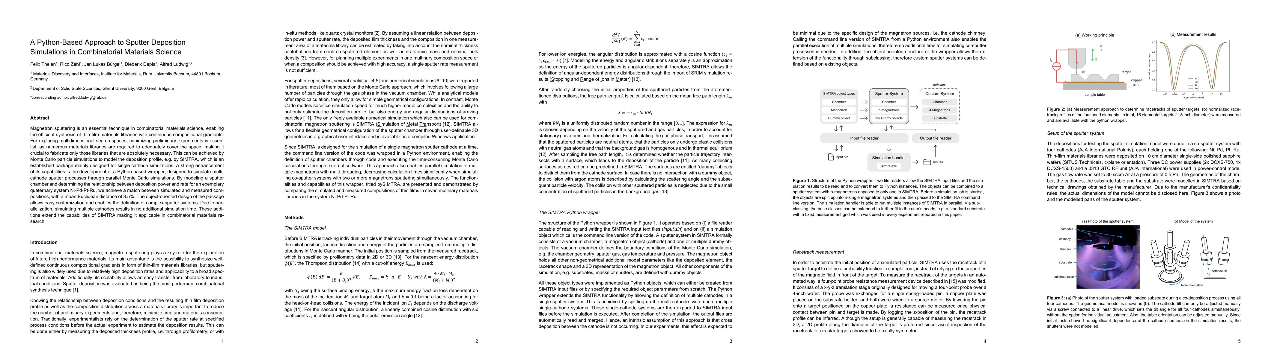 Thumbnail for A Python-Based Approach to Sputter Deposition Simulations in
  Combinatorial Materials Science