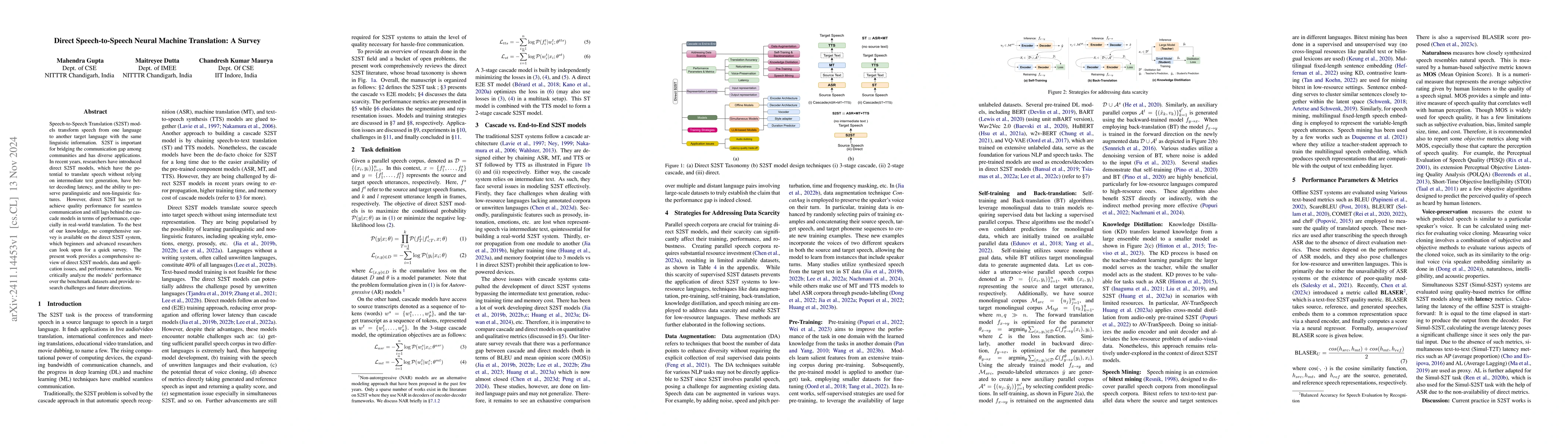 Thumbnail for Direct Speech-to-Speech Neural Machine Translation: A Survey